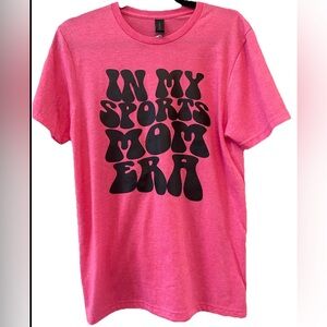 🔥NEW Gildan Softstyle Heather Pink Tee Sports Mom Era